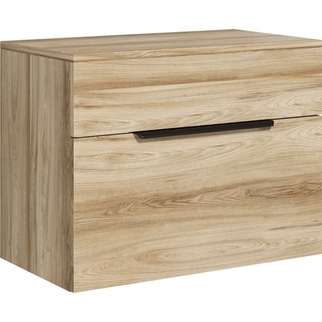 Badplaats Meuble vasque Cali 60 x 35 cm - Chêne - Meuble bas ave