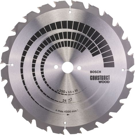 BOSCH DISCO SIERRA CONSTRUCT WOOD 350 X 3.5 X 30D: 24FWF (1/3)