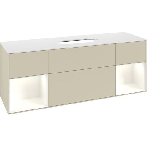 Villeroy & Boch F741GFHJ Meuble sous-lavabo Finion F74