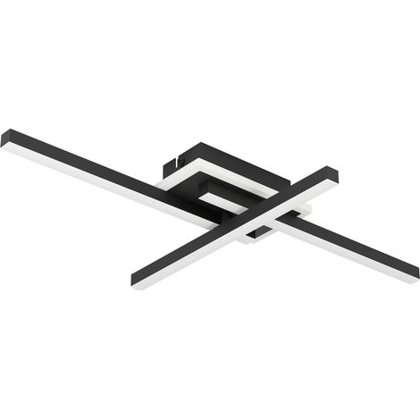 Plafonnier LED, lampe plafond pivotante en forme de barre (1/3)
