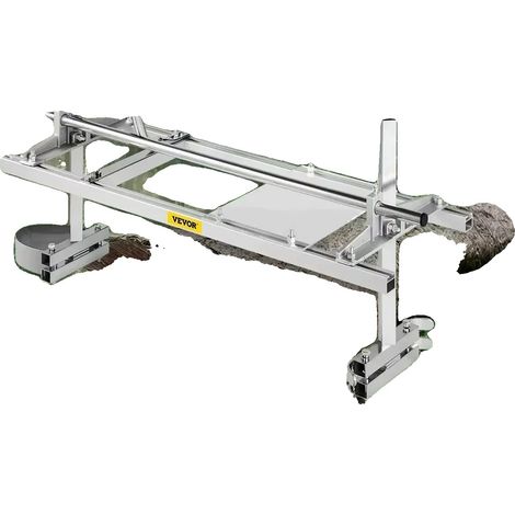 Máquina estiradora de piernas, Material: Aluminio y acero galvanizado, Altura ajustable: 0-14 pulg., Cadena de motosierra compatible: 14-24 pulg., Grosor de corte: 1/2"-13", Peso del producto: 14,2 lb (1/5)