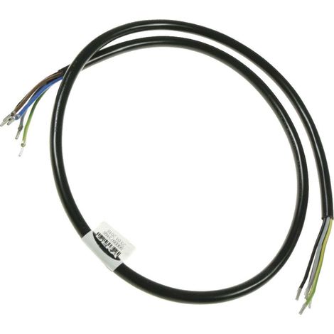 Câble raccordement secteur pour plaque de cuisson – Compatible NEFF, BOSCH, GAGGENAU, BALAY, SIEMENS – Longueur 1.5m – Matériau isolant haute résistance