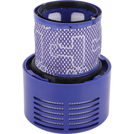 Filtro de motor lavable para aspiradoras V10 – ABS azul 85x85x110 mm (1/5)