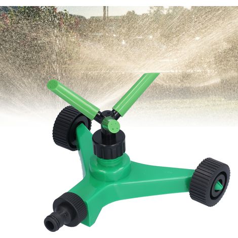 Arroseur Rotatif 360° 3 Bras pour Jardin Potager Agriculture - Robinet G3/4 ABS Économiseur d'eau Diamètre Irrigation 50 Pieds (1/5)