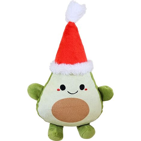 Nobby Xmas Hundespielzeug Avocado mit Weihnachtsmütze 25 cm (1/2)