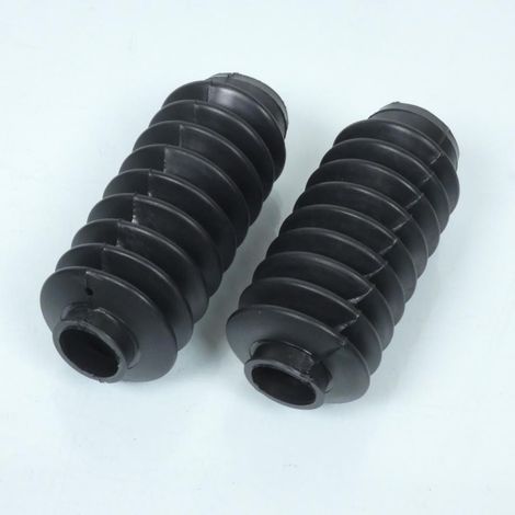 Paar Gabelbälge schwarz Ø31x41x175mm für Motorrad Moped Cyclo (1/4)