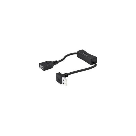 Câble USB 2.0 mâle-femelle avec interrupteur marche/arrêt - Rallonge de 150 cm
