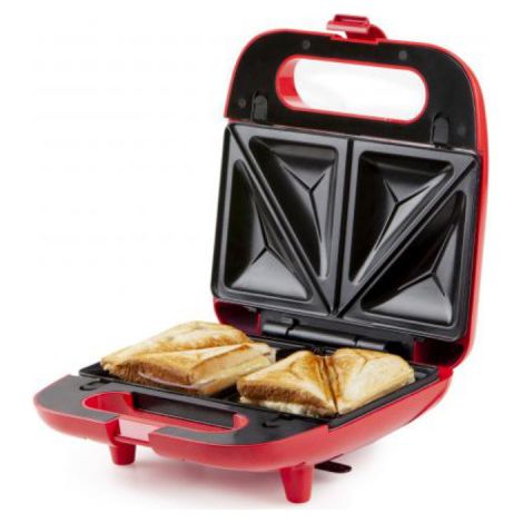 DOMO - DO9242W - Appareil a croque monsieur - 5 en 1 - 5 jeux de plaques anti-adhesives interchangeables - 750W
