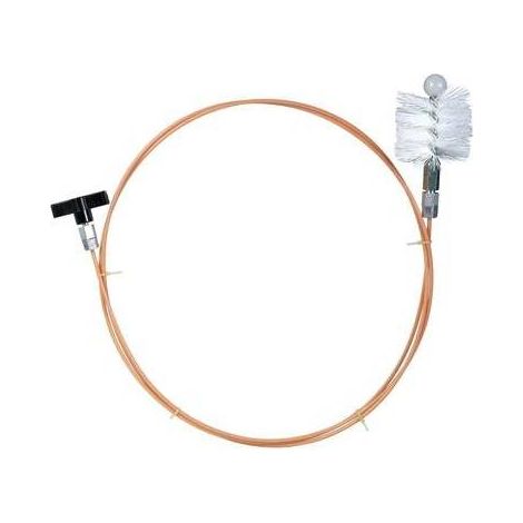 KIT DE NETTOYAGE POUR CONDUITS DE FUMÉE ET POÊLES Dimensions : 5 mètres