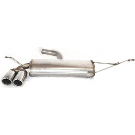 Silencieux Echappement Inox Ulter VW Golf 5 2003 a 2008 2x70mm-36946950