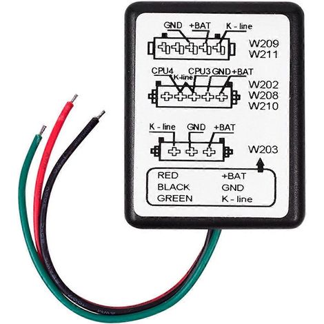 Mercedes-Benz MB ESL Emulator Autoalarmanlagen-Steuerungssystem-Platine (1/4)
