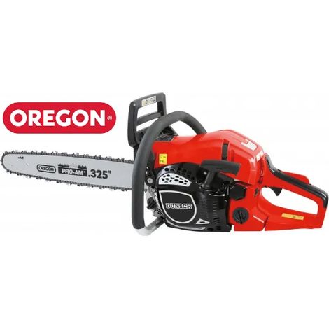 Tronçonneuse thermique 61,5cc 3,2Hp – Guide Oregon 50cm – Moteur 2 temps – Démarrage Easy Start – Pour bois dur et grands arbres – Dunsch (1/5)
