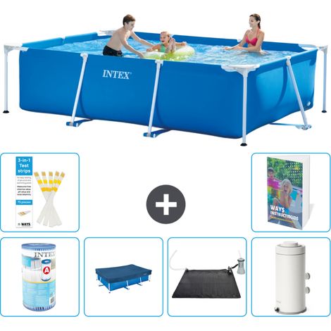 Rechteckiger Frame Pool - 300x200x75 cm - 7-teilig S168