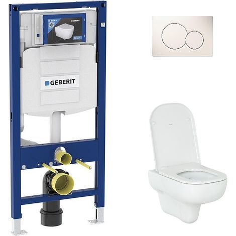 Pack Bati support Geberit et WC-suspendu Geberit Smyle (1/5)
