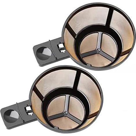 Panier-filtre à café réutilisable compatible avec les cafetières Hamilton Beach Two-Way Brew modèles 49980a, 49980z, 47650 et 49933 (1/5)