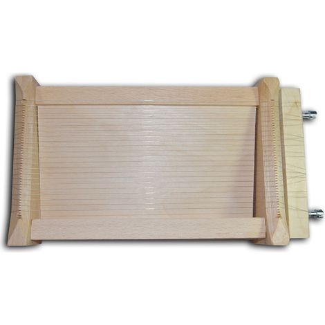 Elettro Center Chitarra Tagliapasta, Acciaio Inossidabile, Marrone, Art.296 (1/2)