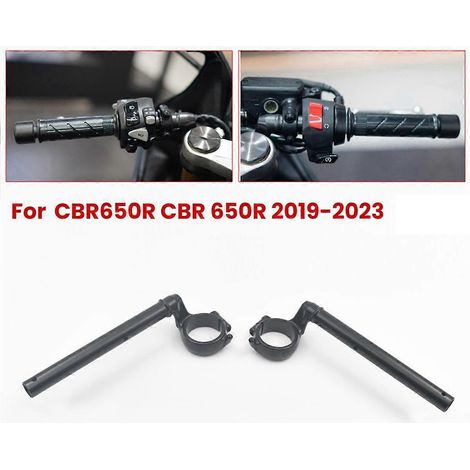 Motorrad-Rechtslenker-Clip-On-Gabelrohrlenker für--