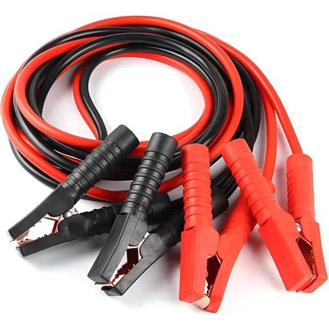 Câbles De Démarrage pour Batterie De Voiture, Câble Démarrage en Cuivre pour Voiture Et Moto, Une Installation Permanente avec Prise Rapide Càbles De Démarrage, pour Voiture Et Camion (1/4)