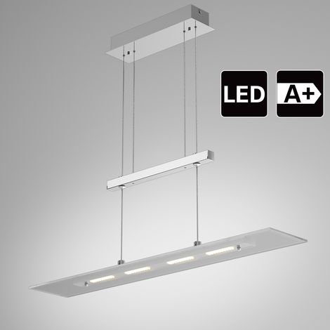 Monzana® LED Pendelleuchte 4 x 5W Hängeleuchte 1600lm Deckenlampe 3000K Warmweiß Esstischleuchte IP20 Deckenleuchte (1/7)