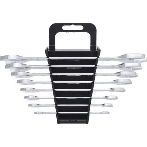 KS Tools Doppel-Maulschlüssel-Satz, 8-tlg, 6x7-20x22 mm