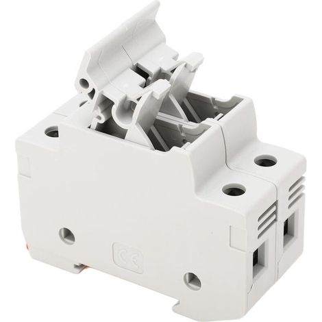 Porte-fusible DC à rupture rapide 2P 32A 10x38 – Fusibles PV 30A 1000VDC – Montage sur rail DIN pour systèmes photovoltaïques (1/5)