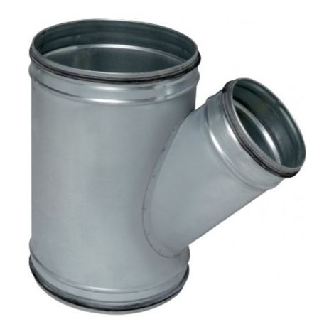 connettore condotto Aldes zincato 250 mm 45 gradi