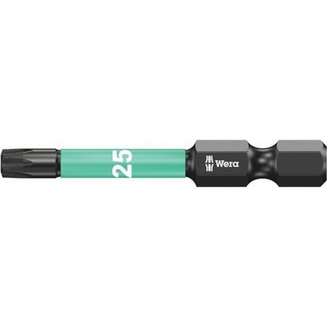 Wera 867/4 Impaktor Puntas TORX 25 x 50 mm metálica