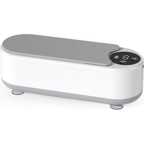 Nettoyeur à ultrasons - Vibrations puissantes de 45 kHz - Nettoyage de lunettes - Nettoyage de bijoux - Silencieux - Nettoyage de prothèses dentaires - Nettoyage de montres - Nettoyage de pinceaux de  (1/5)