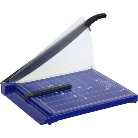 Oypla Professional Grade Guillotine A3 With Safety Guard - Blue