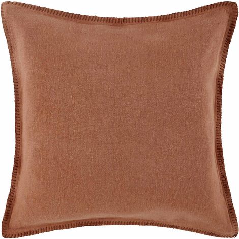 Housse de coussin en Lin lavé à finition point de feston NINO (1/5)
