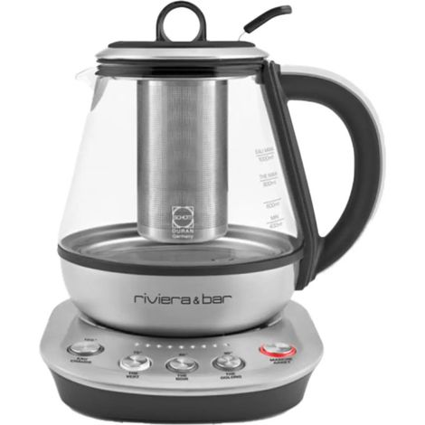 1 l 800 w wasserkocher-teekanne aus edelstahl - Riviera & Bar - BTH450 (1/2)
