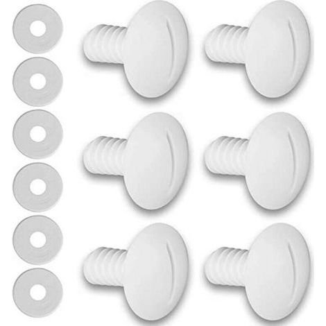 Vis de turbine pour nettoyeur piscine Polaris 180/280 – lot de 6 pièces en ABS/PC avec joints inclus – référence C-55 (1/5)