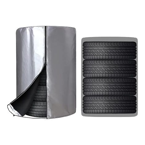 Housses Pneus Auto, Imperméable, 80 x 117 cm (1/5)