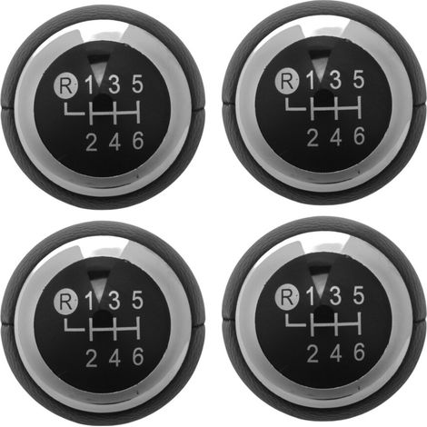 Pomello del cambio per auto 4X in plastica ABS, 6 velocità per 1.8 MT - 2007-2013 / Rav4 Avensis Yaris D4D Head