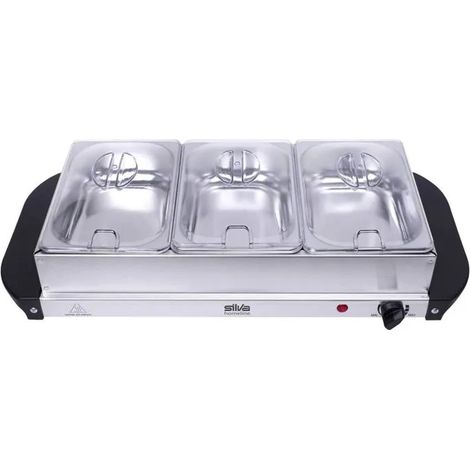 calentador de buffet silva homeline sh 3.1 200 W 4,5 L acero