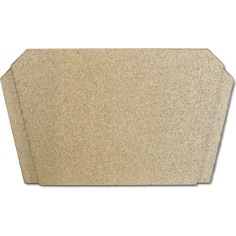 Déflecteur pour poêles à cheminée Boccaccio de Koppe - vermiculite - dimensions d'encastrement parfaitement adaptées (1/4)