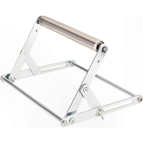 Support de travail réglable en métal pour outils de bricolage, hauteur réglable de 2,5 à 14,5 cm, accessoire d'atelier stable et portable, ensemble de 7 pièces, 20 cm x 20 cm x 2,5 cm (1/5)