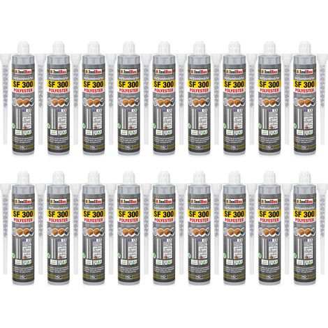 IsolBau Ancorante Chimico SF 300 Verbundmörtel 18 x 300ml 36 x Mixer (1/5)