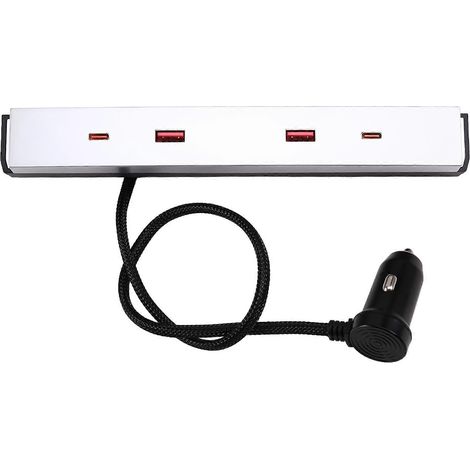 Pour Tesla Model Y Launch Juniper 2025 Model 3 Highland 2024 Allume-cigare Répartiteur Extension Dock Shunt (1/5)
