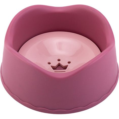 Gamelle anti-fuite pour animaux de compagnie avec disque flottant, ralentissant la vitesse de consommation pour chiens et chats