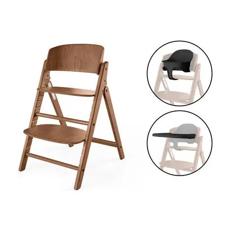 [GEBRAUCHT] B-Ware Cybex Hochstuhl Babystuhl Click & Fold 3in1 Kinderhochstuhl Natur Dunkel 75x45cm (1/2)