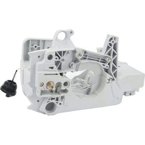 Hippotech Carter de carter d'huile, de carburant, de carburant, de moteur de rechange pour tronçonneuse Stihl 029 039 MS290 MS390 Remplace OEM 1127 020 3003 (1/4)