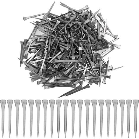 250pcs E6 Fer à Cheval Clous Stianless Acier Fer à Cheval Clou Cheval approvisionnement Outil Accessoires Beau Travail (1/5)