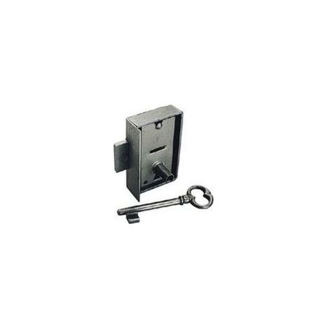 Serrure d'armoire - Axe : 35 mm - Largeur : 60 mm - (1/2)
