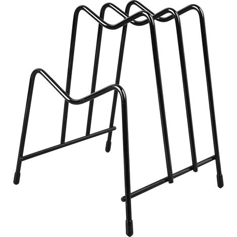Support planche à découper compact organiseur usage pots poêle couvercles pour cuisine plan de travail - aménagement astucieux (1/5)
