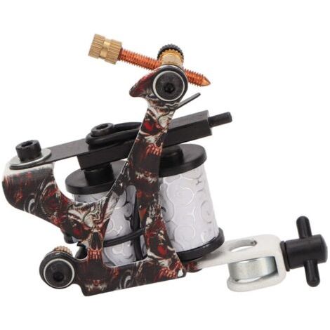 Machine à Tatouage Bobine 10 Tours Léger Précise Ligne Ombre Stable Vitesse Fourniture Tatouage (1/5)