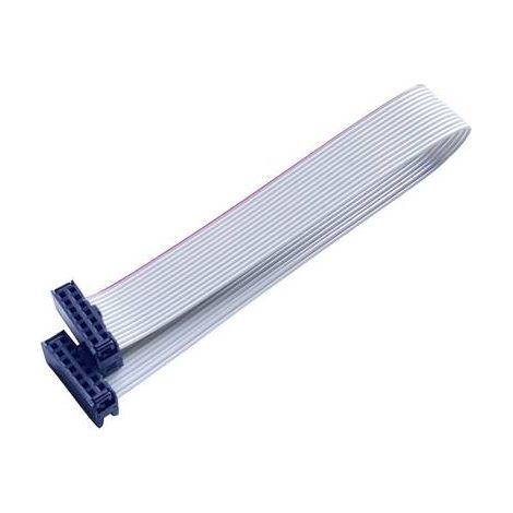 BKL Electronic 10120670 Câble en nappe Pas: 2.54 mm 14 x 0.08 mm² gris 1 pc(s) (1/2)