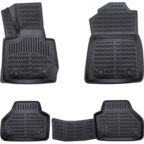 Lot de 4 tapis de sol 3D en caoutchouc TPE X-Series pour BMW X3 F25 (2011–2017)