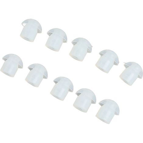 10 pièces Dômes d'Appareils Auditifs en Silicone Souple, Embouts de Rechange Confortables pour Prothèses Auditives Personnes Âgées