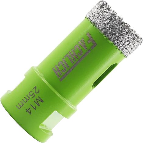 Diamantbohrkrone M14 Gewinde Fliesen Keramik Granit 25mm (1/5)